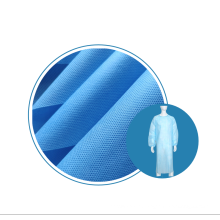 Custom 45gsm Spunbond Polypropylene Material SMS Nonwoven Fabric for making surgical gowns